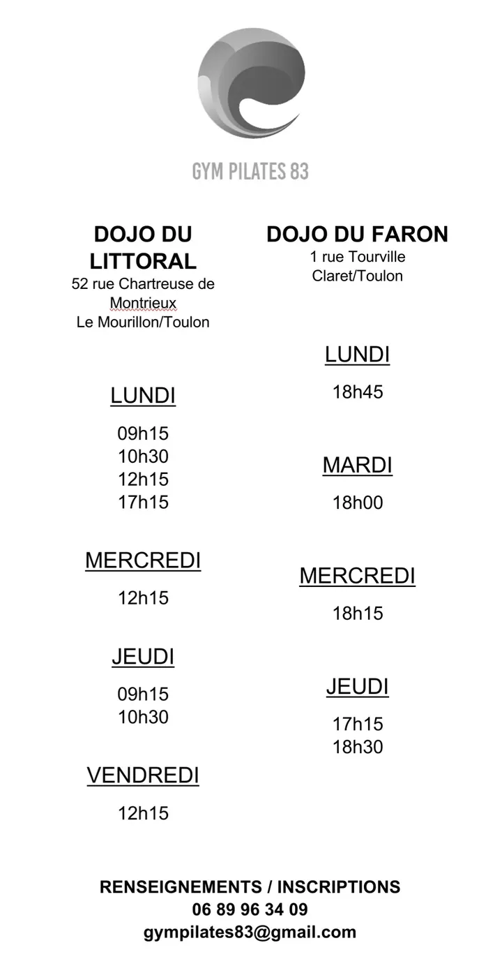 Gym Pilates 83 / Le Mourillon — Pilates à Le Mourillon, Toulon