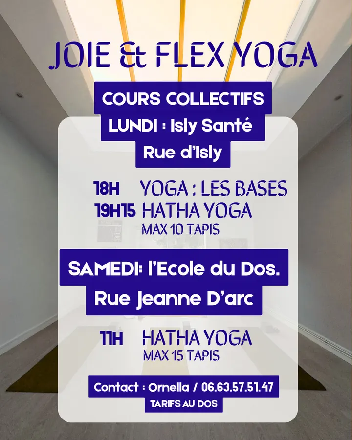 Joie and flex yoga — Yoga à Vauban-Esquermes, Lille