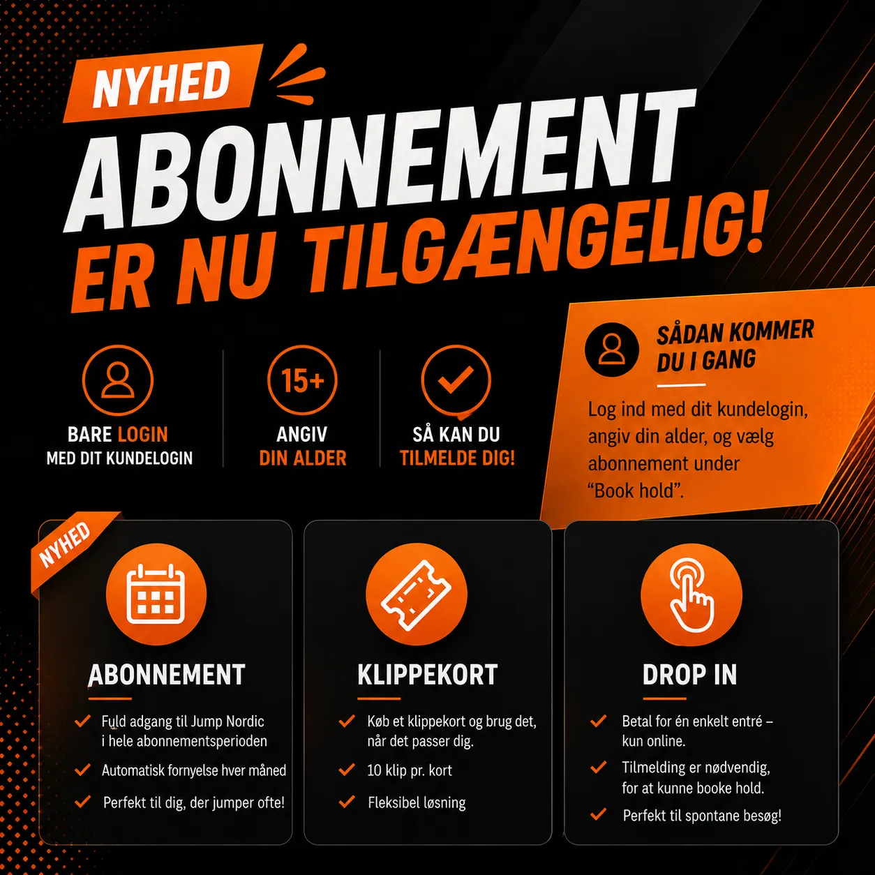 Jump Nordic — træningsstudio i Skalborg, Aalborg — 2