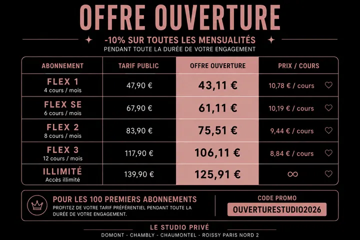 Le Studio Privé Boulevard Saint-Denis — pole fitness-studio à Quartier de Bécon, Courbevoie — 2