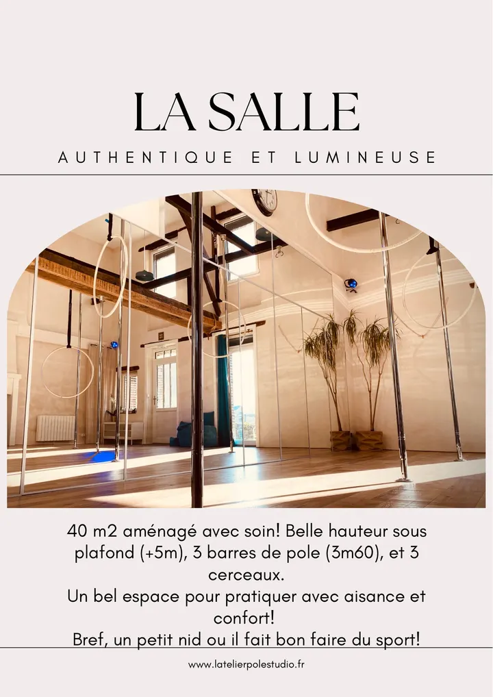 L'ATELIER Pole Studio — pole fitness-studio à La Jumelière, Villepot — 2
