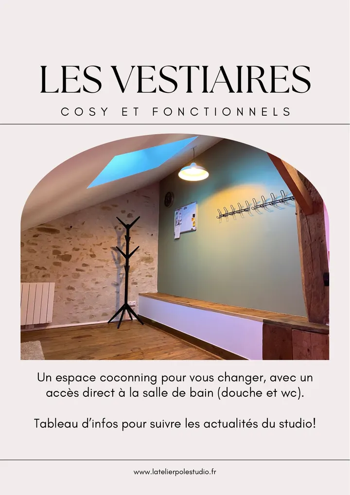 L'ATELIER Pole Studio — pole fitness-studio à La Jumelière, Villepot — 3