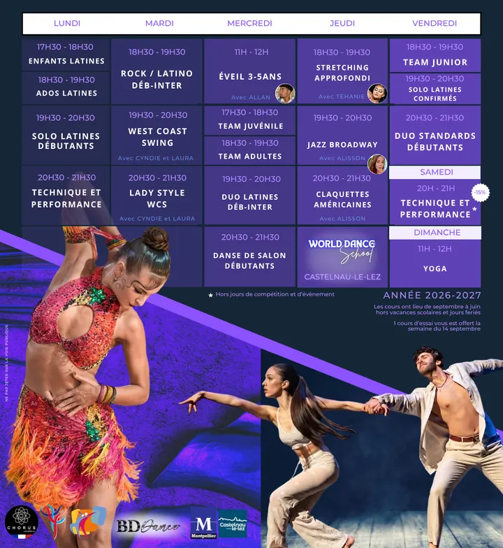 World Dance School Montpellier — danse-studio à Castelnau-le-Lez, Montpellier — 3