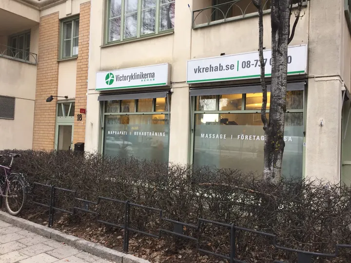 Victoryklinikerna Rehab — pt-studio i Marieberg, Stockholm — 2