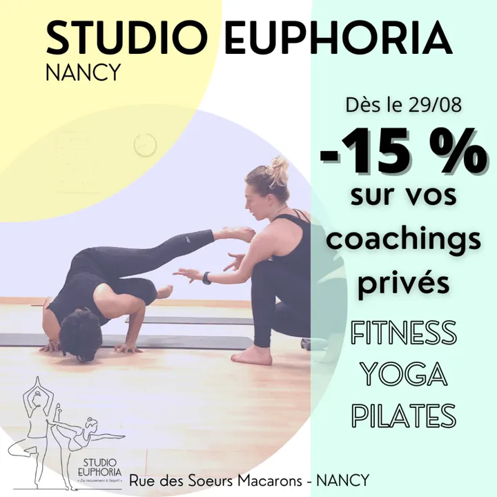 Studio Euphoria — Yoga à Centre Ville, Charles III, Nancy