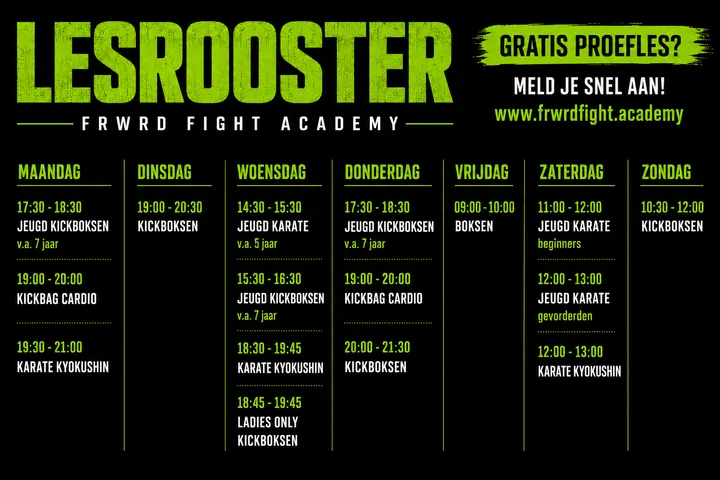 FRWRD Fight Academy — Boksen in Crooswijk, Rotterdam