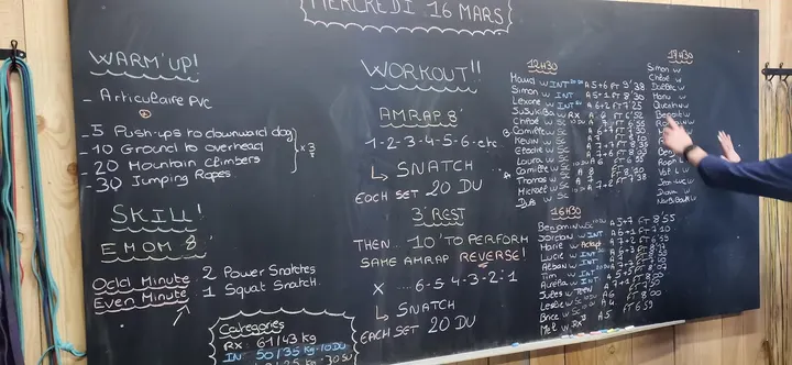 1789 CrossFit Training — CrossFit à Chalon Sud 2, Chalon-sur-Saône