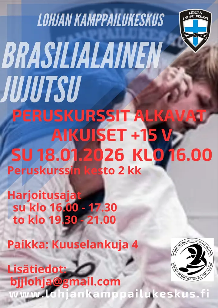 Lohjan Kamppailukeskus — kamppailulajit-studio – Pappilankorpi, Lohja — 2
