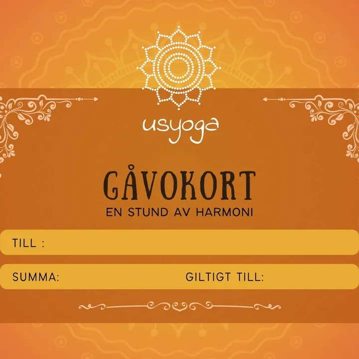 usyoga — Yoga i Lugnet, Borås