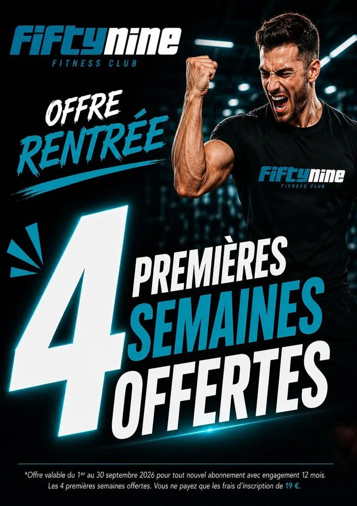 Salle de sport - FIFTY NINE Grenoble Chavant — salle de fitness-studio à Grenoble — 4