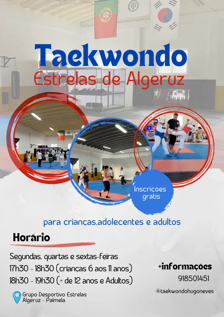 Escola Taekwondo Hugo Neves — artes marciais-studio em Biscaia, Palmela — 3