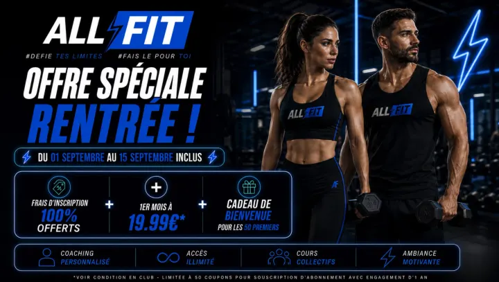 ALL FIT Av. Gambetta — Salle de fitness à Bagnolet
