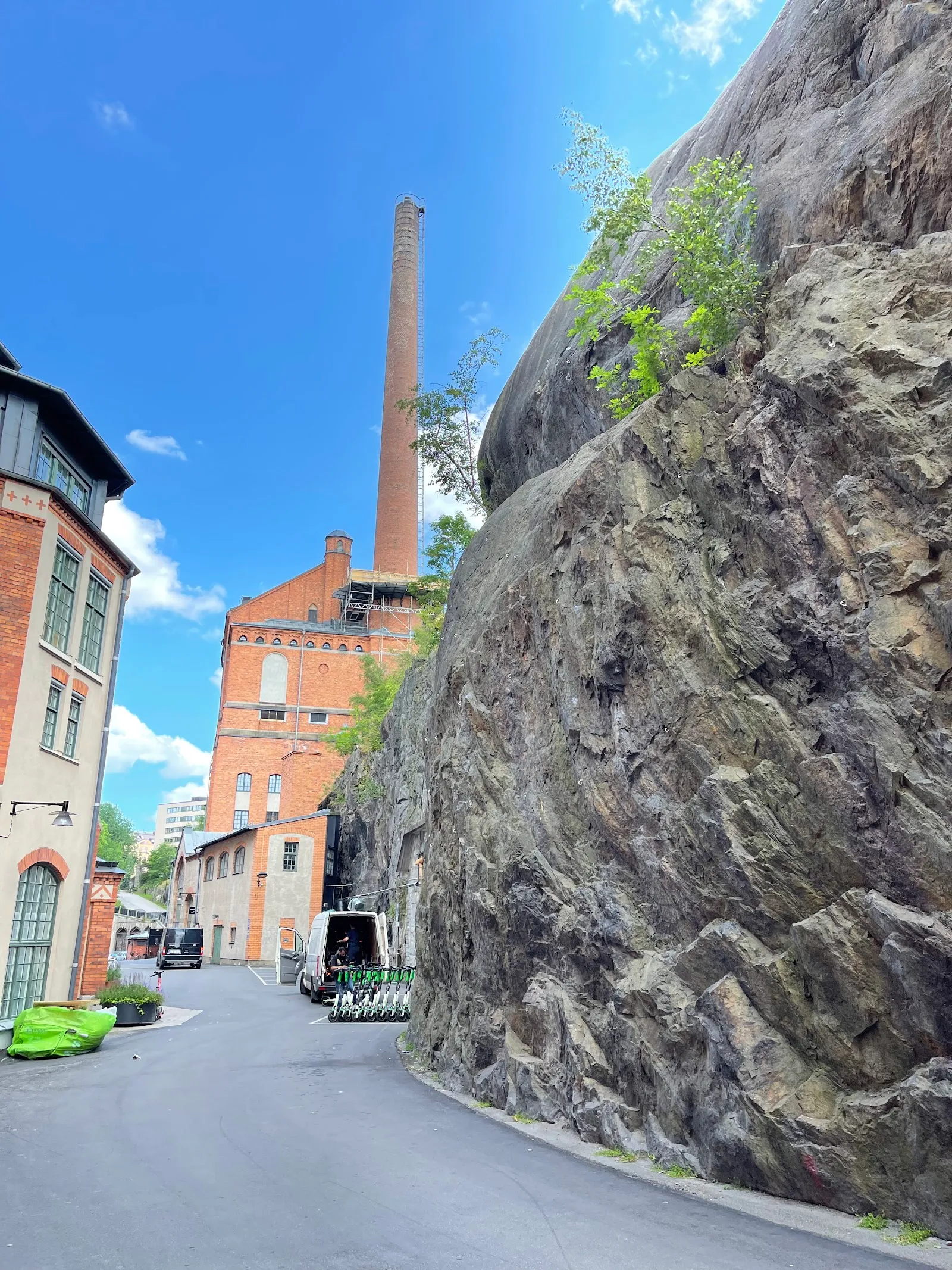 Münchenbryggeriet klippklättring — klättring-studio i Söder Mälarstrand 45, Stockholm — 2