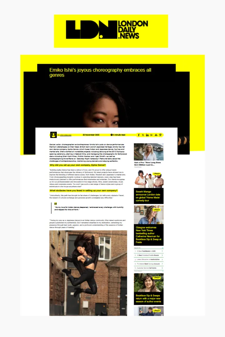 Epika Dance Troupe Amwell St — dance-studio in Clerkenwell, London — 2