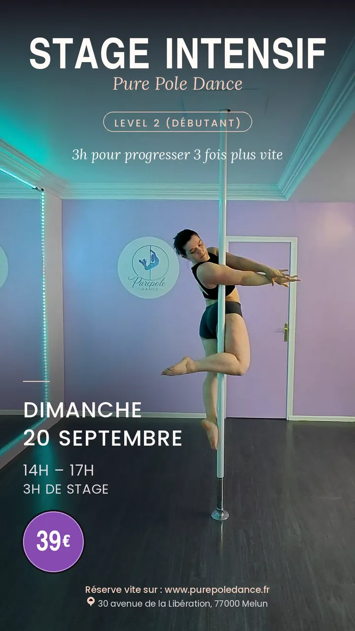 Pure Pole Dance — pole fitness-studio à Melun — 3