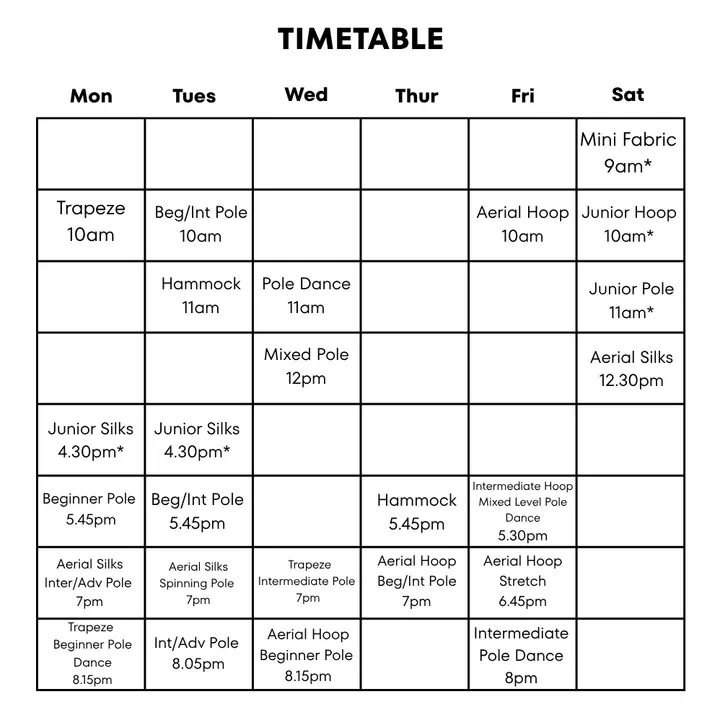 Phases Pole and Aerial Studio — aerial-studio in Millmead, Margate — 2