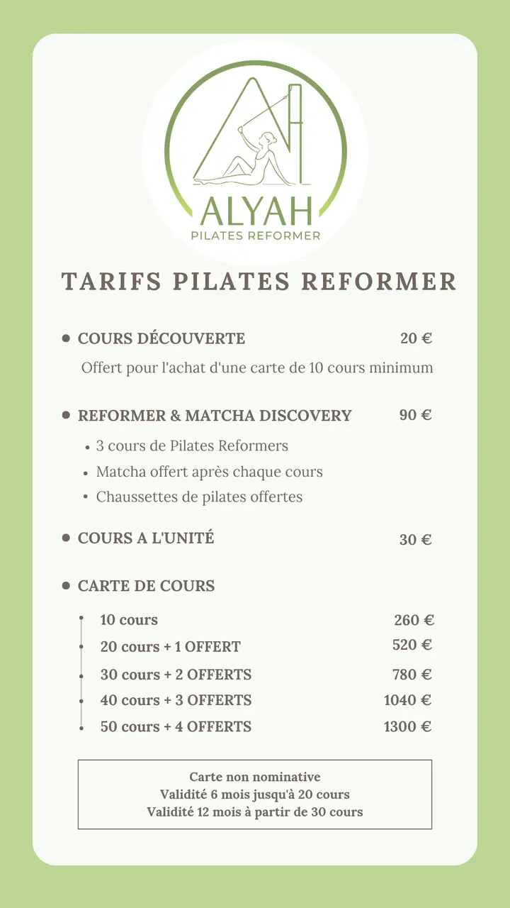 Alyah Pilates — pilates reformer-studio à Chaponost, Lyon — 3