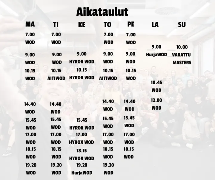 CrossFit Harju — crossfit-studio – Mäki-Matti, Jyväskylä — 2