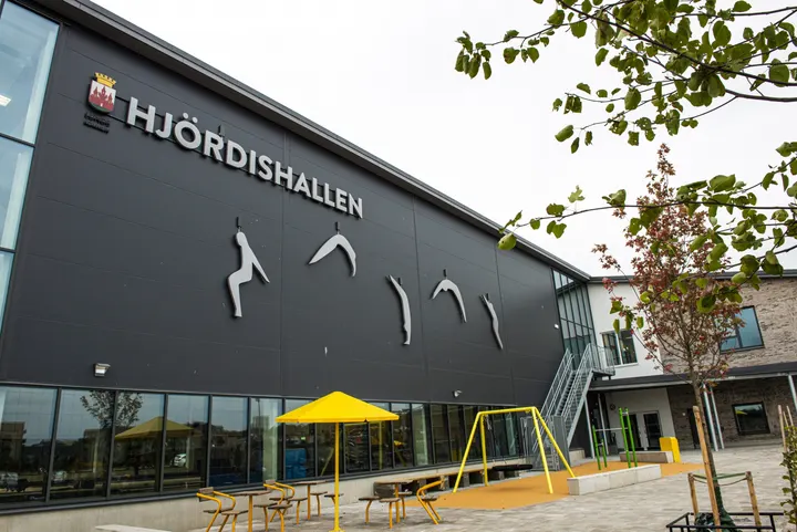 Hjördishallen — gymnastics-studio i Råbylund, Lund