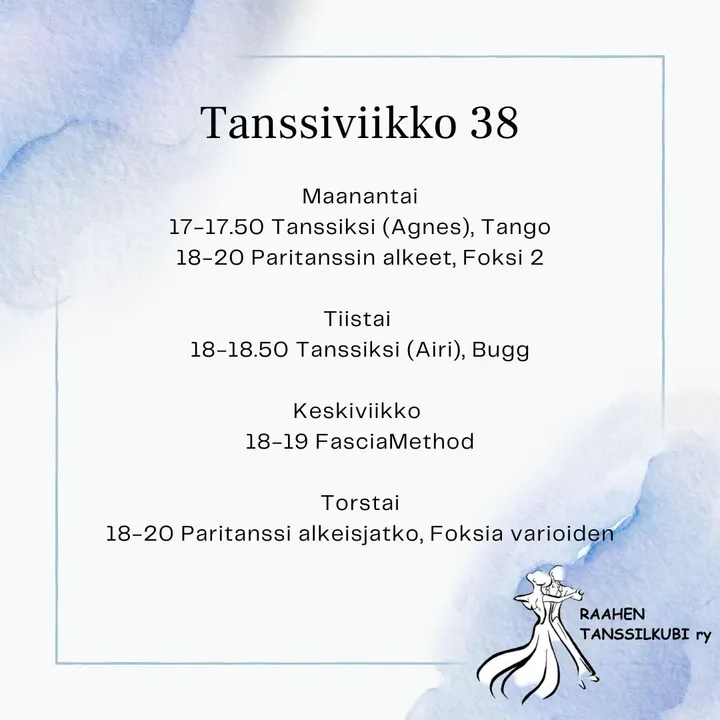 Raahen Tanssiklubi — Tanssi – Koivuluoto, RAAHE