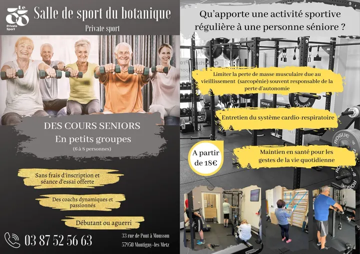La Salle De Sport Du Botanique | PRIVATE SPORT LE 33 — salle de fitness-studio à Jérusalem, Montigny-lès-Metz — 3