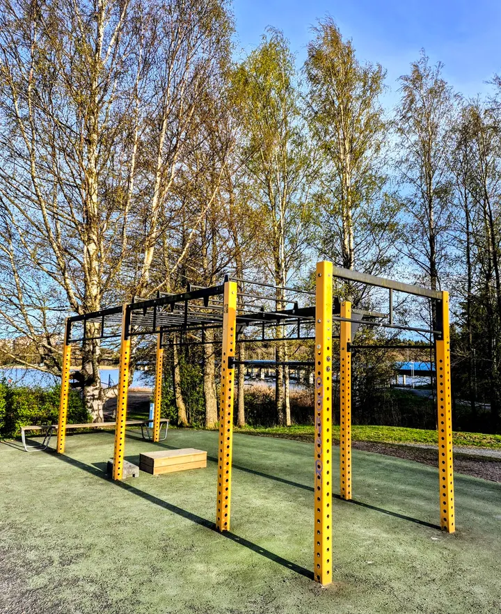 Puotilan uimarannan ulkokuntosali — fitnessstudio – Vartiokylä, Helsinki — 3