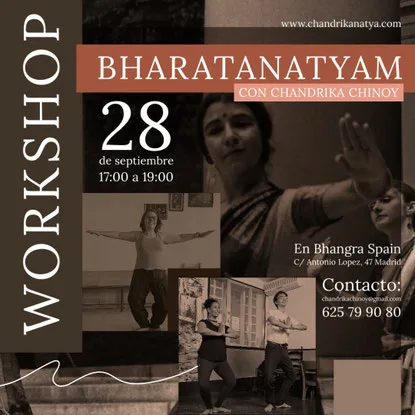 Danza Bharatanatyam Madrid — baile-studio en Embajadores, Madrid — 3