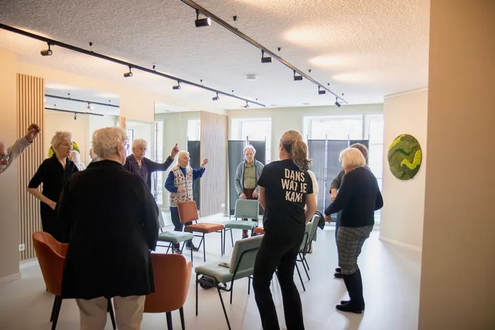 Dans wat je kan — dans-studio in Negen-Nessen, Bergen — 2